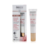 Lavera My Age Eye & Lip Contour Cream With Organic Hibiscus & Ceramides - For Mature Skin 15ml/0.5oz