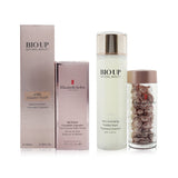 Elizabeth Arden Ceramide Retinol Capsules - Line Erasing Night Serum 60caps (Free: Natural Beauty BIO UP Treatment Essence 200ml) 2pcs