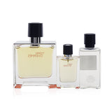 Hermes Terre D'Hermes Coffret: Pure Parfum Spray 75ml + Pure Parfum Spray 12.5ml + After-Shave Lotion 40ml 3pcs