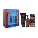 Apivita Is It Clear? Cleansing & Soothing Set: Cleansing Jelly 150ml+ Tonic Lotion 200ml+ Face Scrub with Apricot 2x8ml 3pcs