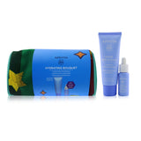 Apivita Hydrating Bouquet (Aqua Beelicious- Rich Texture) Gift Set: Comfort Hydrating Cream 40ml+ Hydrating Booster 10ml+ Pouch 2pcs+1pouch