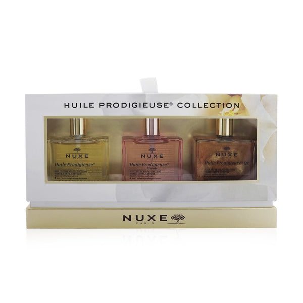 Nuxe Huile Prodigieuse Collection: Huile Prodigieuse Dry Oil 50ml + Huile Prodigieuse Florale Dry Oil 50ml + Huile Prodigieuse Or Dry Oil 50ml  3x 50ml/1.6oz