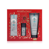 Roger & Gallet L'Homme Menthe Coffret: Eau De Toilette Spray 100ml/3.3oz +Anti-Perspirant Deodorant 50ml/1.6oz+Shower Gel 200ml/6.6oz 3pcs