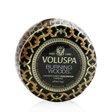 Voluspa Mini Tin Candle - Burning Woods 113g/4oz
