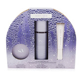 Fenty Beauty by Rihanna FENTY SKIN The Before-Bed Set: Instant Reset Overnight Recovery Gel-Cream 30ml + Fat Water Pore-Refining Toner Serum 150ml + Pro Kiss'R Lip-Loving Scrubstick 12ml 3pcs