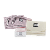 Erno Laszlo Rising Star Travel Set: Hydra-Therapy Memory Gel Sleep Mask 15ml+ 2x Multi-Task Serum Eye Mask 2 patches+ Gua Sha Tool+ Bag 4pcs+1bag
