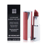 Givenchy Le Rouge Sheer Velvet Matte Refillable Lipstick - # 27 Rouge Infuse 3.4g/0.12oz