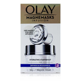 Olay Magnemasks Infustion Hydrating Starter Kit : 1x Magnetic Infuser + 1x Hydrating Jar Mask 50g (Exp. Date 07/2022) 2pcs
