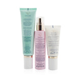 Kora Organics 3 Step System - Dry Skin: Cream Cleanser 100ml + Balancing Rose Mist 100ml + Hydrating Moisturizer 50ml (Box Slightly Damaged) 3pcs