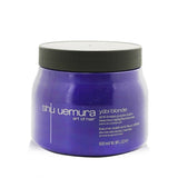 Shu Uemura Yubi Blonde Anti-Brass Purple Balm (Hair Mask) - Bleached, Highlighted Blondes (Salon Product, Box Slightly Damaged) 500ml/16.9oz
