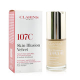 Clarins Skin Illusion Velvet Natural Matifying & Hydrating Foundation - # 107C Beige 30ml/1oz