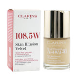 Clarins Skin Illusion Velvet Natural Matifying & Hydrating Foundation - # 108.5W Cashew 30ml/1oz