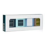 Bvlgari Men Miniatures Coffret: Aqva EDT + Aqva Marine EDT + Wood Essence EDP + Glacial Essence EDP 4x5ml/0.17oz