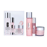 Clinique Moisture Surge Dewy For Days Set: 100H Hydrator 125ml+ Hydrating Supercharged Concentrate 48ml+ Hydro-Infused Lotion 200ml 3pcs