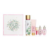 Whoo (The History Of Whoo) Bichup First Moisture Anti-Aging Essence Special Set: Essence 130ml+ Balancer 20ml+ Emulsion 20ml+ Cleanser 40ml+ Lip 2.1g 5pcs