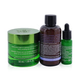 Apivita Fresh & Glow (Bee Radiant- Night) Gift Set: Night Gel-Balm 50ml+ Serum 10ml+ Cleansing Creamy Foam 75ml+ Pouch 3pcs+1pouch