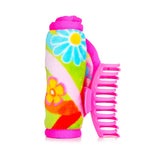 MakeUp Eraser Flowerbomb Set (1x MakeUp Eraser Cloth + 1x Hair Claw Clip + 1x Bag) 2pcs+1bag