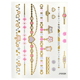 April Korea Princess Jewel Body Sticker - # JT002K 1pc