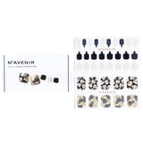 Mavenir Nail Sticker (Patterned) - # Mint Cream Dot Pedi 36pcs