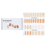 Mavenir Nail Sticker - # Red Sangria Pedi 36pcs