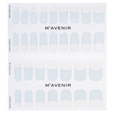 Mavenir Nail Sticker - # White Deep French Nail 32pcs