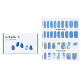 Mavenir Nail Sticker - # Brillante Blue Nail 32pcs