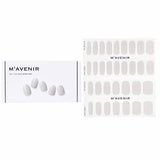 Mavenir Nail Sticker (White) - # Violeta Blooming Nail 32pcs