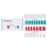 Mavenir Nail Sticker (Assorted Colour) - # Deep In The Green Nail 32pcs