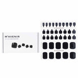 Mavenir Nail Sticker (Black) - # Black Neonstar Pedi 36pcs