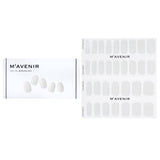 Mavenir Nail Sticker (White) - # Classic Crema Pedi 36pcs