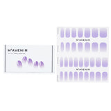 Mavenir Nail Sticker (Purple) - # Redbean Matt Nail 32pcs