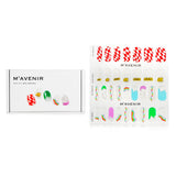 Mavenir Nail Sticker (Patterned) - # Autumn Picnic Check Nail 32pcs