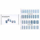 Mavenir Nail Sticker (Blue) - # Road Of Snow Tree Nail 32pcs