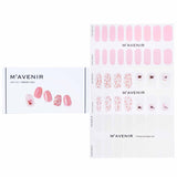 Mavenir Nail Sticker (Pink) - # Fiesta Shampagne Pedi 36pcs