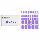 Mavenir Nail Sticker (Purple) - # Redbean Matt Nail 32pcs