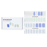 Mavenir Nail Sticker (Blue) - # Splinkle With Tinted Green Nail 32pcs