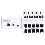 Mavenir Nail Sticker (Black) - # Black Neonstar Pedi 36pcs