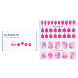 Mavenir Nail Sticker (Pink) - # Tone Down Rose Nail 32pcs