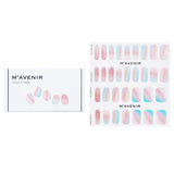 Mavenir Nail Sticker (Pink) - # Rose Quartz Marble Nail 32pcs