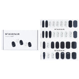 Mavenir Nail Sticker (Black) - # Black Neonstar Pedi 36pcs