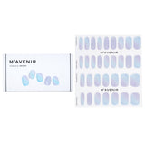 Mavenir Nail Sticker (Blue) - # Blue Leaf Nail 32pcs