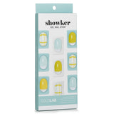Cololab Showker Gel Nail Strip # CSA611 Pastel Check 1pcs
