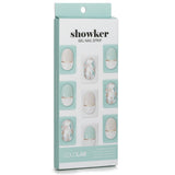 Cololab Showker Gel Nail Strip # CSA701 Jewel Shooting Mint 1pcs