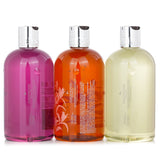 Molton Brown Floral & Citrus Bath&Shower Gel Set (Fiery Pink Pepper-300ml&Ltd.Ed.Heavenly Gingerlily-300ml&Orange and Bergamot-300ml) 3x300ml/10oz