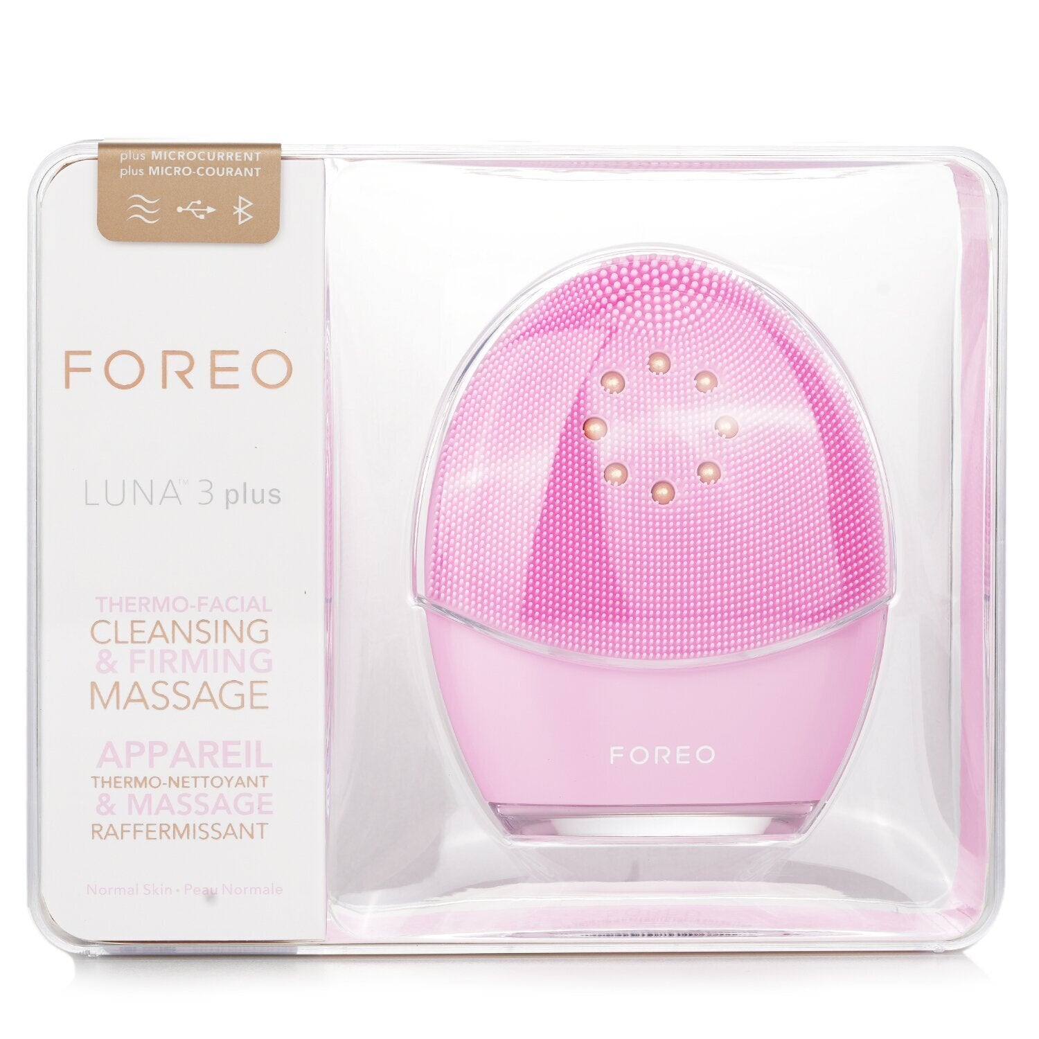 FOREO Luna 3 Plus Thermo Facial Cleansing & Firming Massager