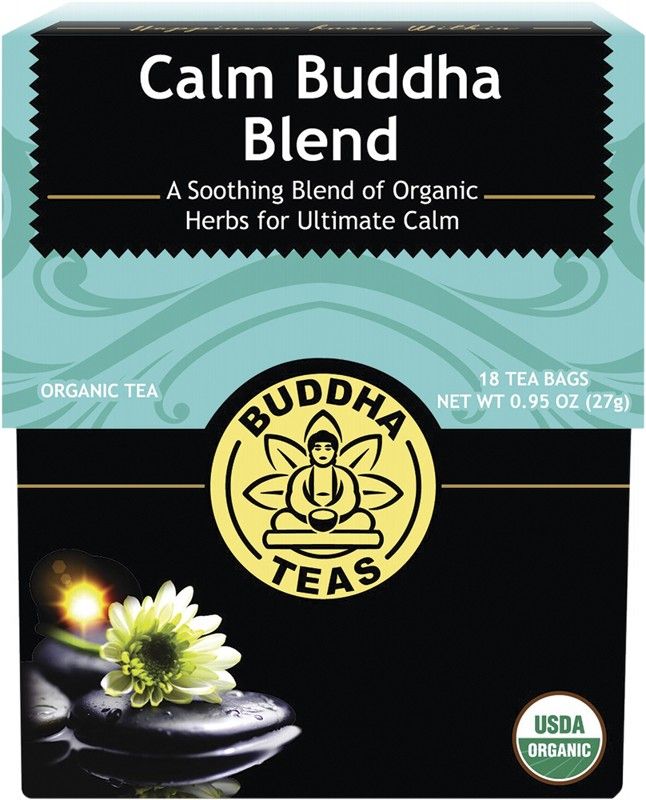 Buddha Teas Organic Herbal Tea Bags Calm Buddha Blend 18s – Fresh ...