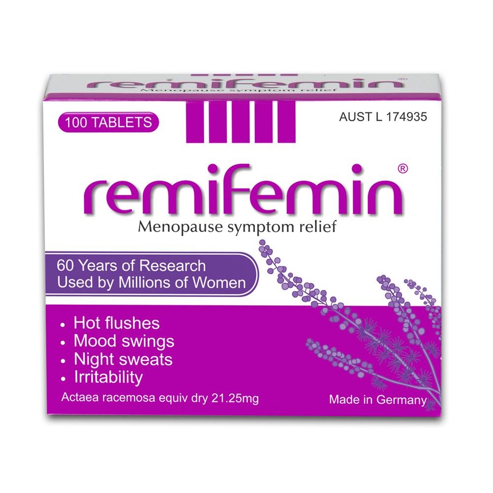 Remifemin Menopause Symptom Relief 100 Tablets – Fresh Beauty Co.