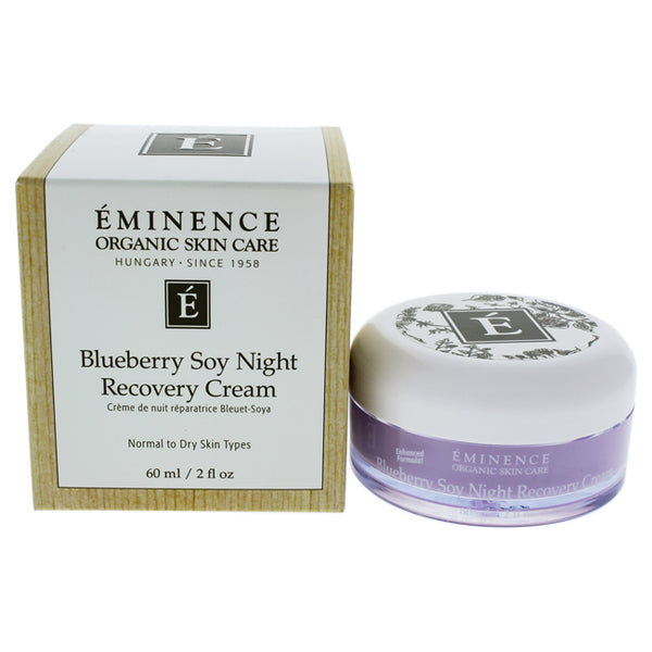 Eminence Blueberry Soy Night Recovery Cream by Eminence for Unisex - 2 oz Cream