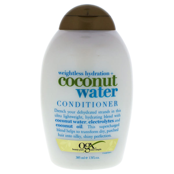 Organix Weightless Hydration Plus Coconut Milk Conditioner by Organix for Unisex - 13 oz Conditioner
