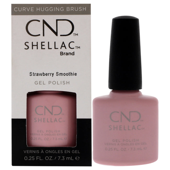 Cnd Shellac Nail Color Strawberry Smoothie By Cnd For Women 025 Oz Nail Polish Fresh 9011